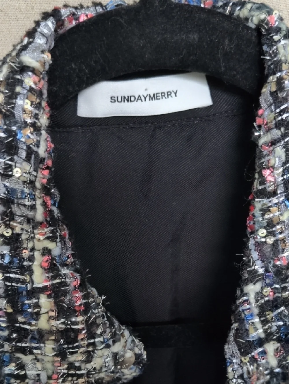 Multicolor Tweed Jacket - Picture 2 of 4